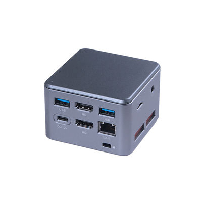Intel Celeron N5105 Mini PC Portable Game PC LPDDR4x 16GB Dengan Single LAN Dual HDMI