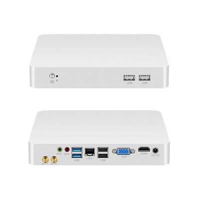 Intel Mini PC Dengan Core Series Processor DDR3 RAM Dan Chassis Aluminium Putih