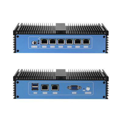 Celeron Router Mini Computer Dengan DDR4 16GB RAM Metode Pendingin Tanpa Kipas