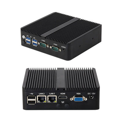 Intel Celeron N5095 PC Industri Dengan Dual Ethernet Dual COM DDR4 16GB RAM