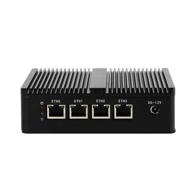 DDR3 8GB Firewall Mini PC Router Dengan Intel Celeron N2830 Fanless Cooling Method