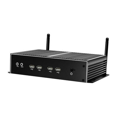 Intel Core i7 10510U PC Industri Dual Ethernet 6COM PC Industri Dibangun di GPIO