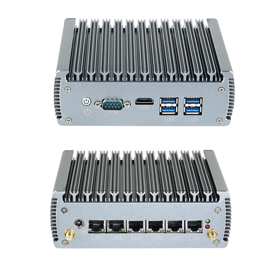 Prosesor Intel I5 1145G7 Dengan Enam LAN Satu COM dan 1 HDMI Mini PC Industri