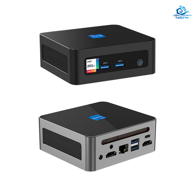 Intel Core i7 12700H PC Dual Ethernet Dual HD dan 4 USB Mini Computer