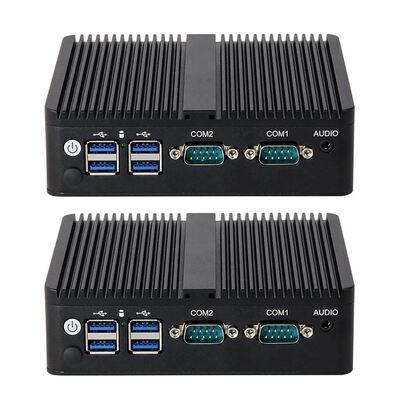 Intel Celeron J6412 Industrial Mini PC 4 Core 4 Thread Dengan Dual LAN Dual COM